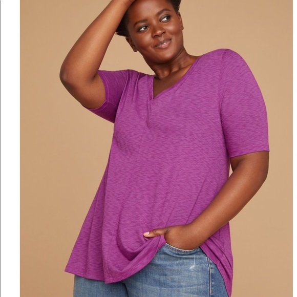 Lane Bryant Tops - Short Sleeve Swing Tee